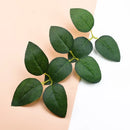 GobekUsa Artificial Rose Leaf Wedding Home Decor Silk Greenery Wreaths DIY Crafts