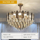 GobekUsa Crystal Chandelier: Post Modern Luxury Living Room Light