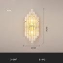 GobekUsa Gold Black LED Wall Sconce Light for Bedroom Corridor