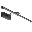 GobekUsa LED Vanity Wall Lamp 40/55cm Black Sconce for Bathroom Mirror & Bedroom