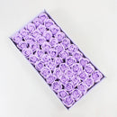 GobekUsa Bath Flower Set: 50 Artificial Soap Flowers for Home Decor, Weddings, DIY Crafts