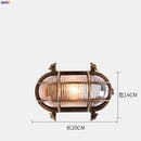 GobekUsa Industrial Outdoor Wall Lamp Waterproof LED Wall Light for Porch Garden Balcony