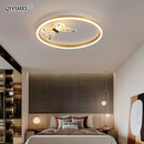 GobekUsa LED Chandelier: Modern Indoor Lighting for Bedroom, Study, Living Room - Luster Lamps