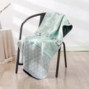 GobekUsa Bohemian Floral Cotton Gauze Bath Towel 70*140 - Soft & High Quality for Women, Children, and Adults