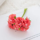 GobekUsa Carnation Stamen Silk Flowers for Home Decor, Wedding, DIY, Gifts