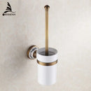 GobekUsa Bath Hardware Set: Toilet Paper Holder, Towel Rack, Tissue Holder, Cup Holder, Robe Hook