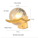 GobekUsa Japanese Moon Wood Wall Lamp - Minimalist Design - LED Sconce Lights
