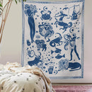 GobekUsa Constellation Tarot Boho Tapestry Wall Hanging Trippy Sun Moon Decor
