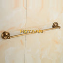 GobekUsa Brass Single Towel Bar in Antique Finish for Stylish Bathroom Décor