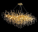Ooze Drop-Shaped Crystal Chandelier