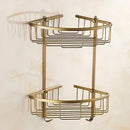 GobekUsa Brass Bathroom Set: Robe Hook, Paper Holder, Towel Bar, Soap Basket.