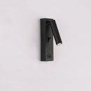 GobekUsa LED Wall Light Switch Bedroom Indoor USB Night Reading Sconce Luminaria
