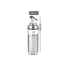GobekUsa Glass Seasoning Dispenser Bottle for Oil and Vinegar Storage - Kitchen Accessories