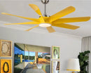 GobekUsa 100" Luxury Industrial Ceiling Fan for Hotel Lobby Club - DC 110V/220V
