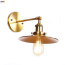 GobekUsa Antique Gold Rustic LED Wall Light for Home Decor