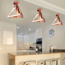 GobekUsa Industrial Ceiling Light - Modern Nordic Iron Lamp Shade for Home Decor