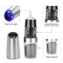 GobekUsa Electric Spice Mill Pepper Grinder Salt Shaker Kitchen Accessory