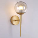 GobekUsa Glass Ball LED Wall Lights for Bedroom Passage Corridor, E27 Sconces