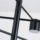 GobekUsa LED Wrought Iron Chandelier for Living Room Bedroom Interior Lighting