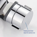 GobekUsa Adjustable Slider Shower Head Holder Bracket Chrome Mounting Accessory