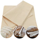 GobekUsa Linen Flax Cloth Baking Mat Baguette Pan Kitchen Tool Set