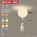 GobekUsa Kids Space Balloon LED Ceiling Lamp - Creative Nordic Cartoon Decor