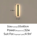 GobekUsa LED Porch Lights | Modern Outdoor Black Lamps for Living Room & Bedroom