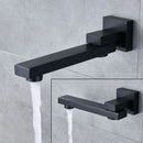 GobekUsa Black Shower Set with Handshower and Rotate Bath Spout