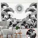 GobekUsa Beach Scenery Tapestry - Bohemian Home Decor Wall Mat for Bedroom