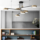 GobekUsa Geometric LED Chandelier for Contemporary Living & Dining Room Decor