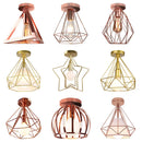 GobekUsa Industrial Ceiling Light - Modern Nordic Iron Lamp Shade for Home Decor
