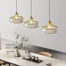 GobekUsa K9 Crystal Pendant Chandelier Modern Living Room Ceiling Lamp LED Hall Decor