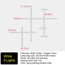 GobekUsa LED Backlight Wall Lamp for Home Decor - Indoor Long Strip Lighting