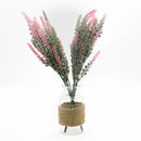 GobekUsa Lavender Vase: Artificial Flowers Home Decor Wedding Decorative Flower Pot