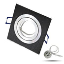 GobekUsa Adjustable LED Ceiling Downlight Frame with GU10/MR16 Holder for Spot Lighting