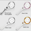GobekUsa High Pressure ABS Shower Head with Stepless Adjustable Button Rotation