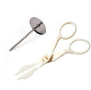 GobekUsa Cream Flower Scissors Set - Cake Decorating Tools