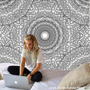 GobekUsa Indian Mandala Tapestry Hippie Wall Hanging Beach Yoga Mat Bedspread Table Cloth