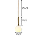 GobekUsa LED Pendant Lights Modern Hanging Lamp for Dining Room and Bar