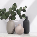 GobekUsa Geometric Ceramic Vase: Abstract Hydroponics Flower Arrangement Home Decor