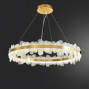 GobekUsa Golden Stainless Steel LED Designer Chandelier for Dining Room
