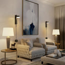 GobekUsa Gold LED Wall Lamp with Dimming Switch - Creative Design for Bedroom and Hallway