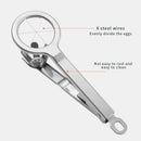 GobekUsa Egg Cutter: Stainless Steel Wire Slicer for Hard-boiled Eggs - Durable Kitchen Tool