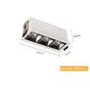 GobekUsa 9W/15W CRI97 LED Recessed Spot Light for Living Room Bedroom, Flicker-free Downlight