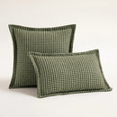 GobekUsa Houndstooth Jacquard Throw Pillow Covers - Square Cushion Cover