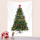 GobekUsa Christmas Tree Bedroom Tapestry Wall Decor Bohemian Mattress