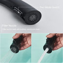 GobekUsa Black Kitchen Faucet Single Handle Pull Out Hot Cold Water Mixer Tap