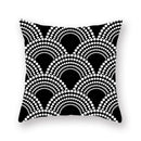 GobekUsa Black Geometric Cushion Cover | Decorative Sofa Pillow Cases | Living room Throw Home Decor