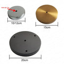 GobekUsa Gold Brass Ceiling Mount LED Pendant Lamp Base - 20cm