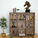 GobekUsa Gold Resin Sculpture | Nordic Luxury Technology Decor for Home & Office